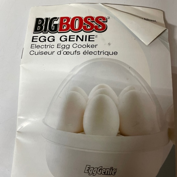 Big Boss Egg Genie / electric egg cooker - Picture 2 of 9